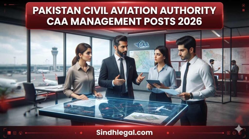 Pakistan Civil Aviation Authority CAA Management Posts 2026
