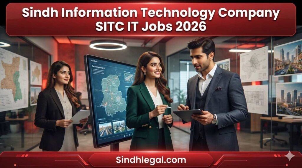 Sindh Information Technology Company SITC IT Jobs 2026