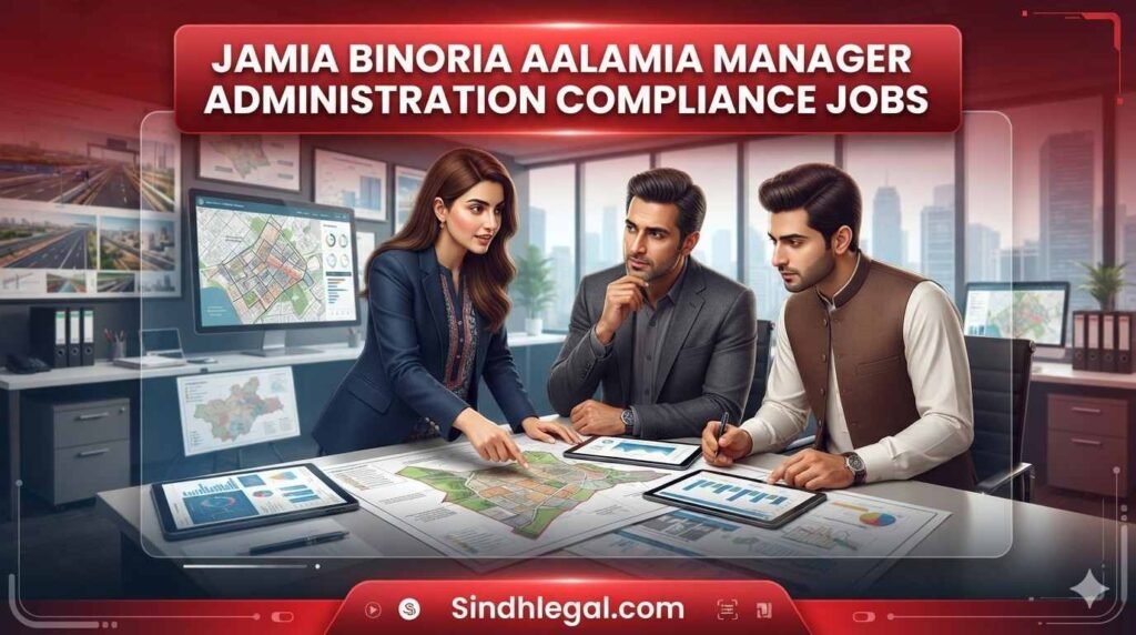 Jamia Binoria Aalamia Manager Administration Compliance Jobs