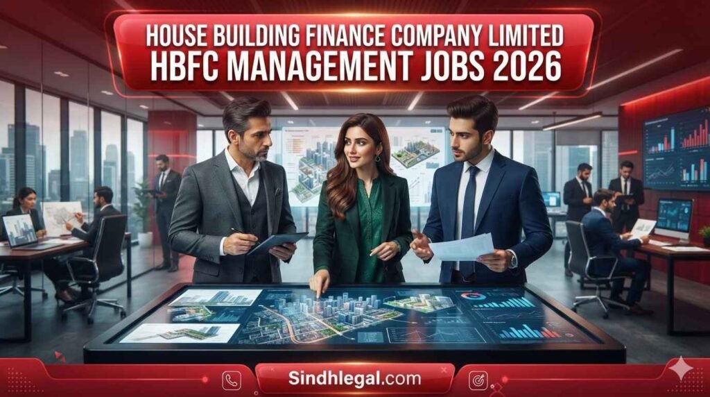 House Building Finance Company Limited HBFC Management Jobs 2026