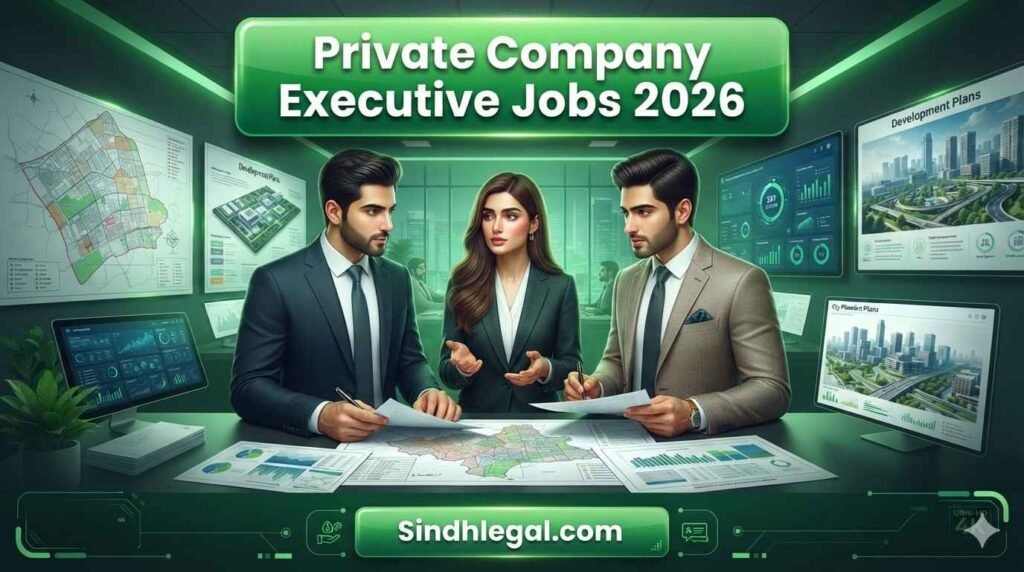 Private Company Executive Jobs Karachi 2026