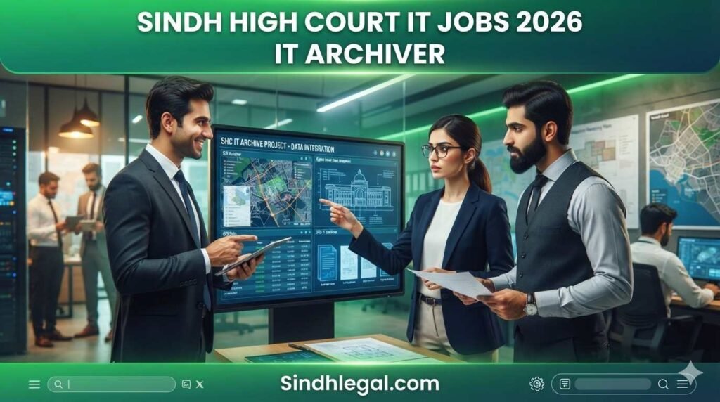 Sindh High Court IT Jobs 2026 IT Archiver