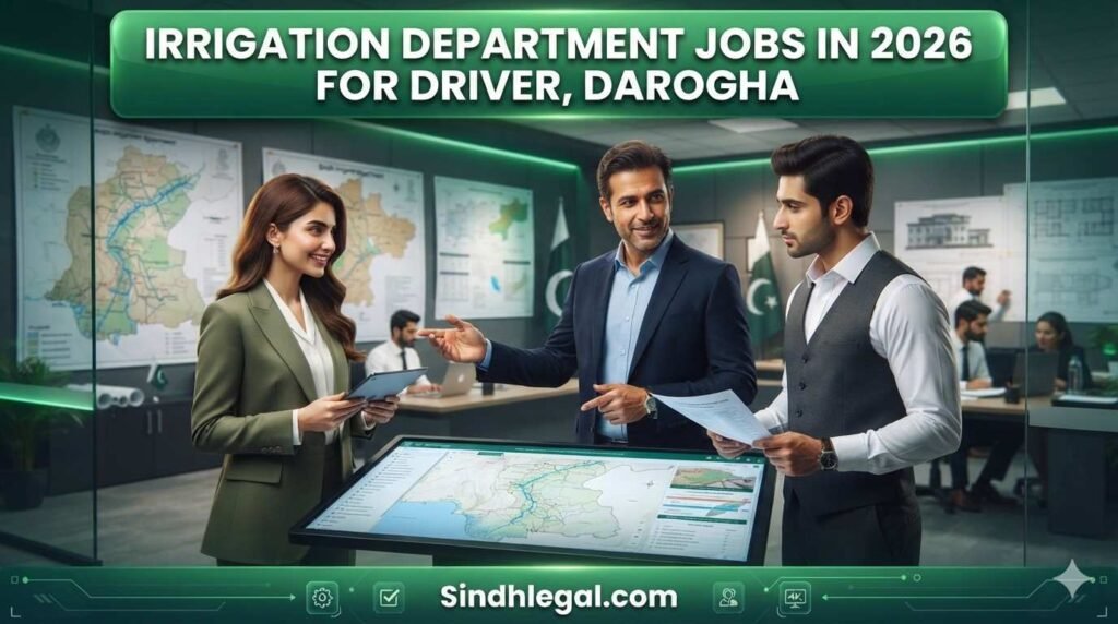 Irrigation Department Jobs in 2026 for Driver, Darogha