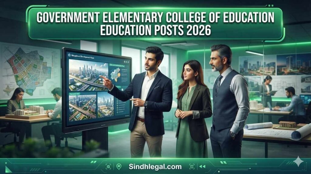 Government Elementary College of Education Education Posts 2026
