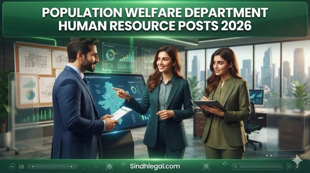 Population Welfare Department Human Resource Posts 2026