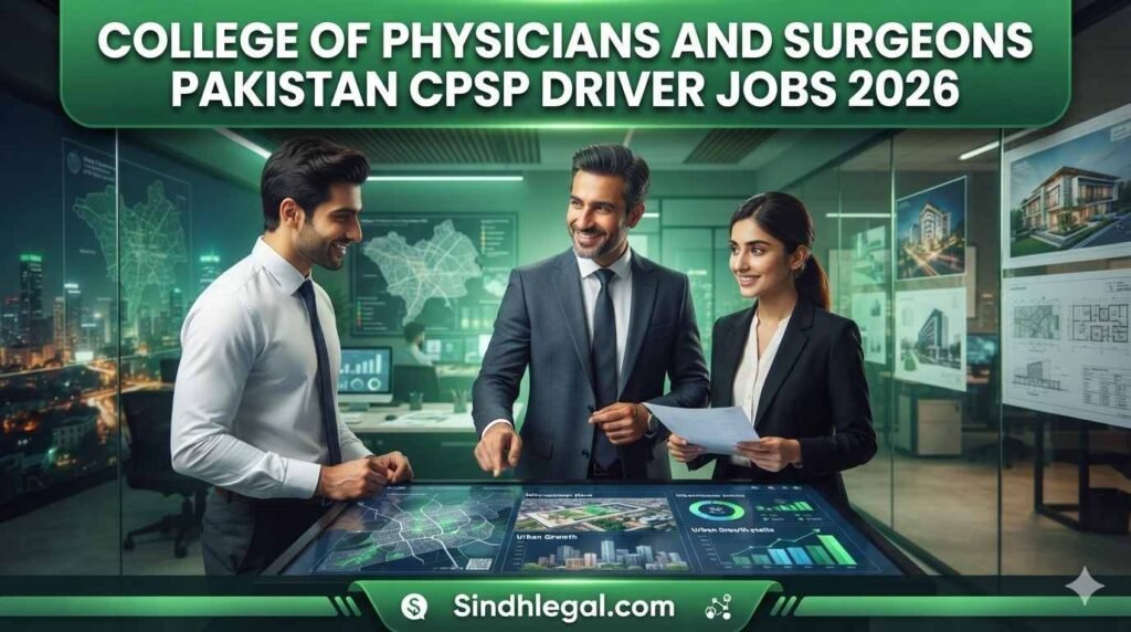 College of Physicians and Surgeons Pakistan CPSP Driver Jobs 2026
