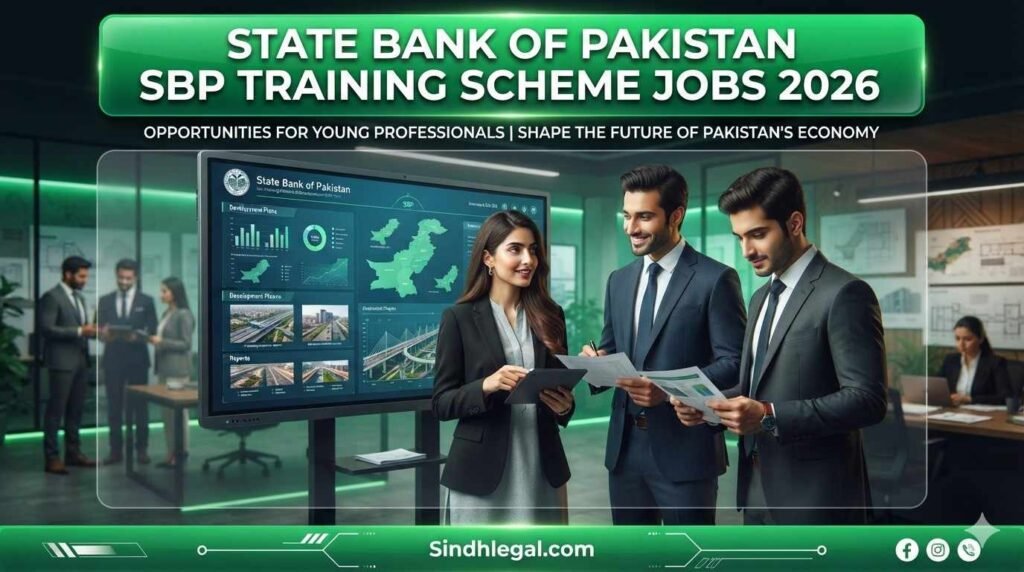 State Bank of Pakistan SBP Training Scheme Jobs 2026