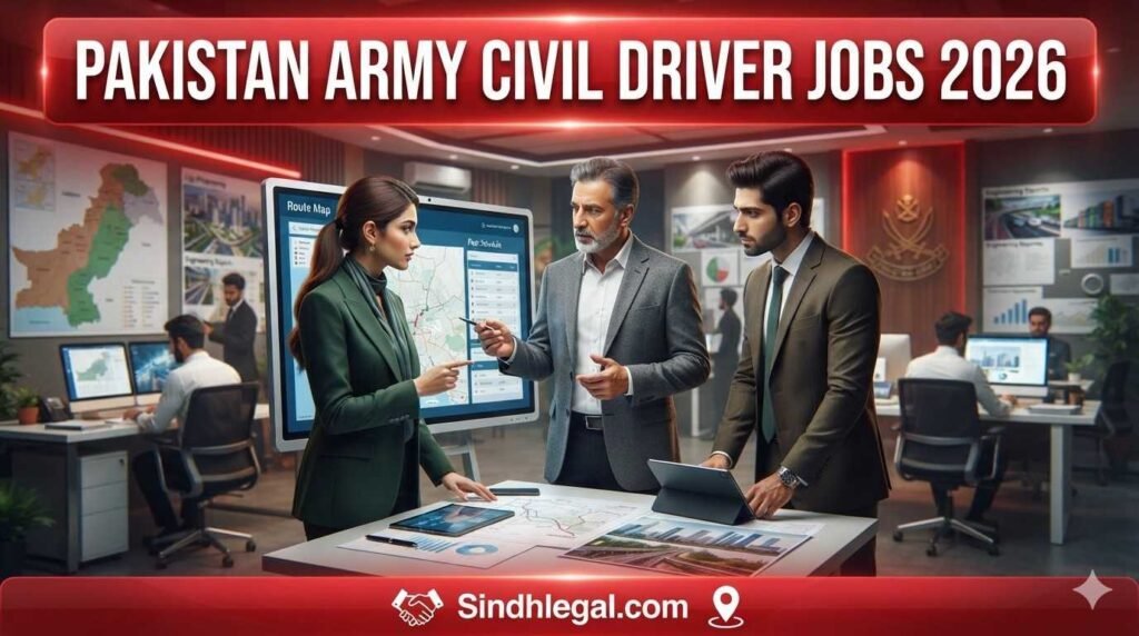 Pakistan Army Civil Driver Jobs 2026