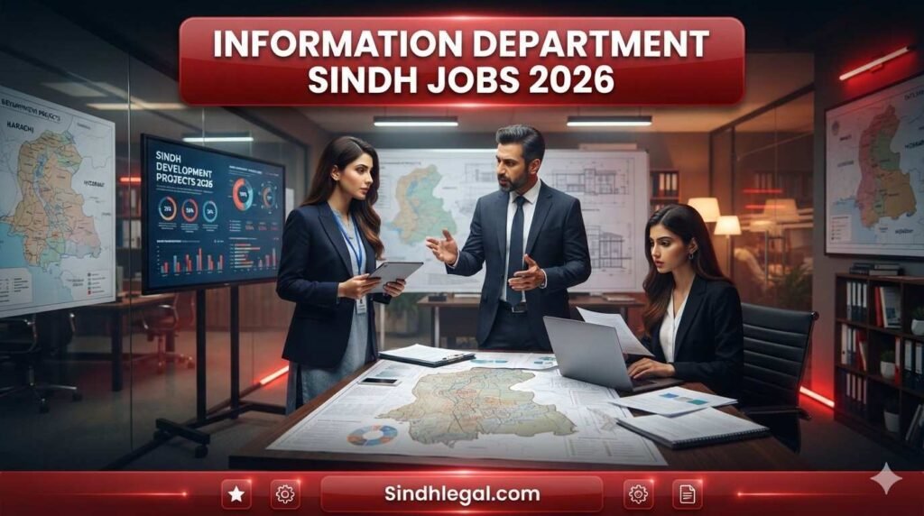 Information Department Sindh Jobs 2026