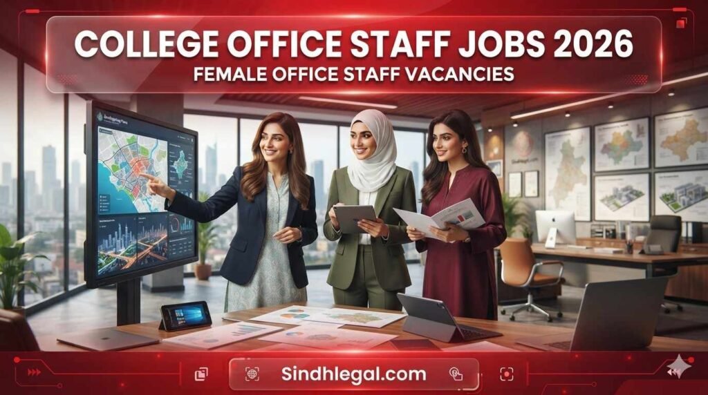 College Office Staff Jobs 2026 Female Office Staff Vacancies