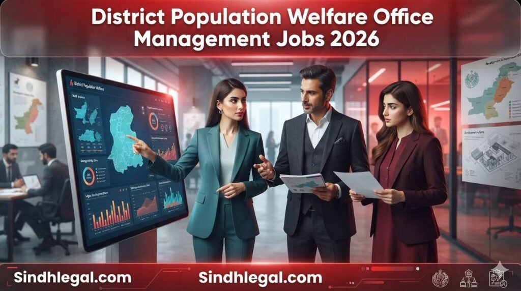 District Population Welfare Office Management Jobs 2026