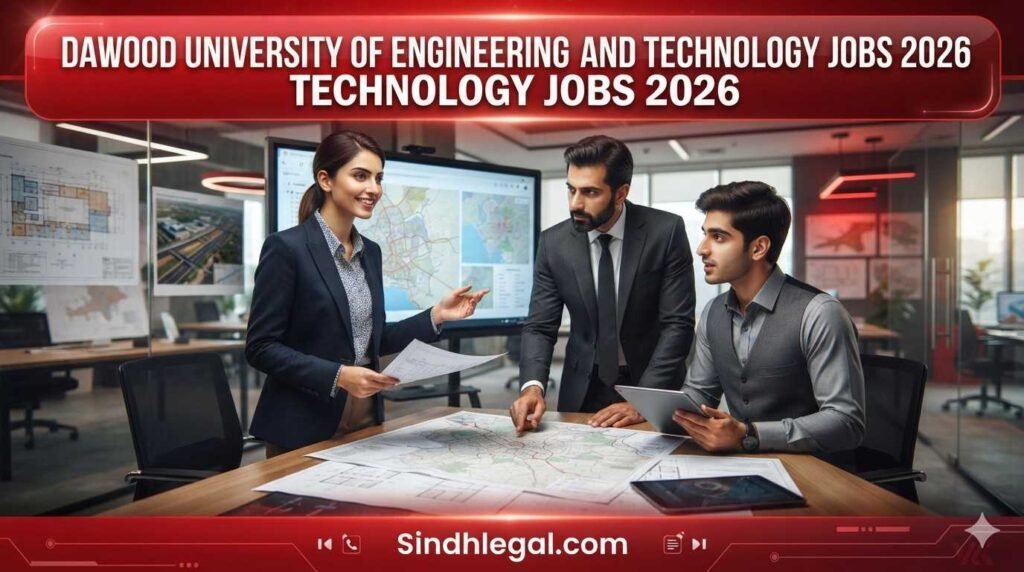 Dawood University of Engineering and Technology Jobs 2026