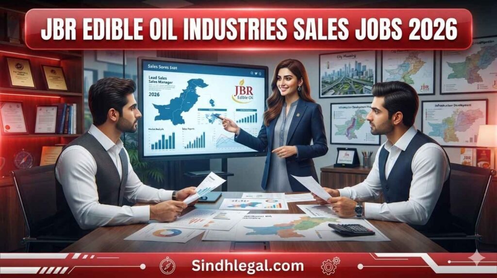 JBR Edible Oil Industries Sales Jobs 2026