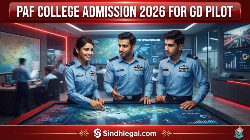 PAF College Admission 2026 for GD Pilot