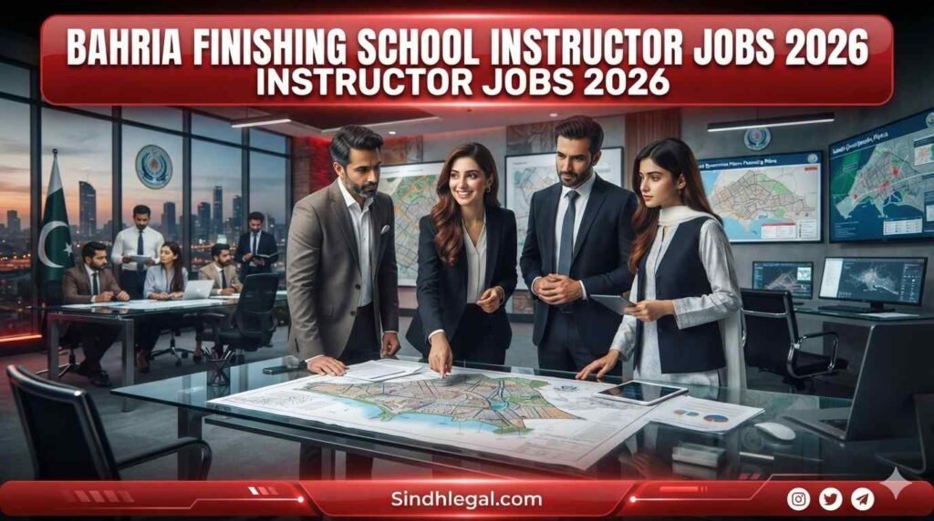 Bahria Finishing School Instructor Jobs 2026