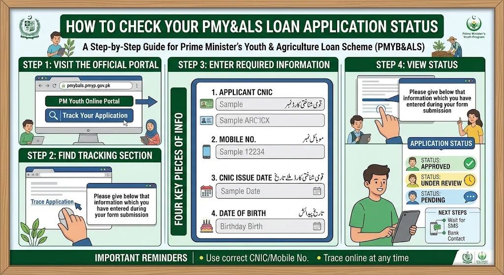 How to Check Your PMY&ALS Loan Application Status