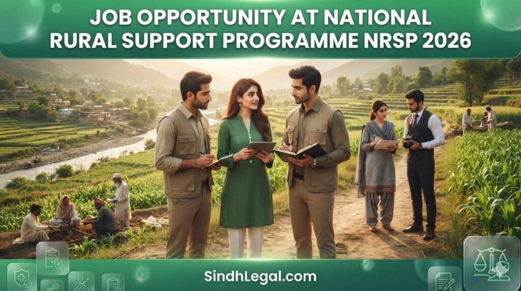 Job Opportunity At National Rural Support Programme NRSP 2026
