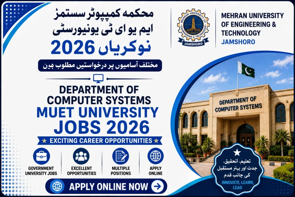 MUET University Jobs