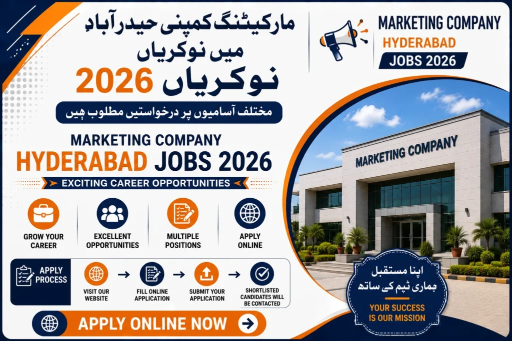 Marketing Company Hyderabad Jobs