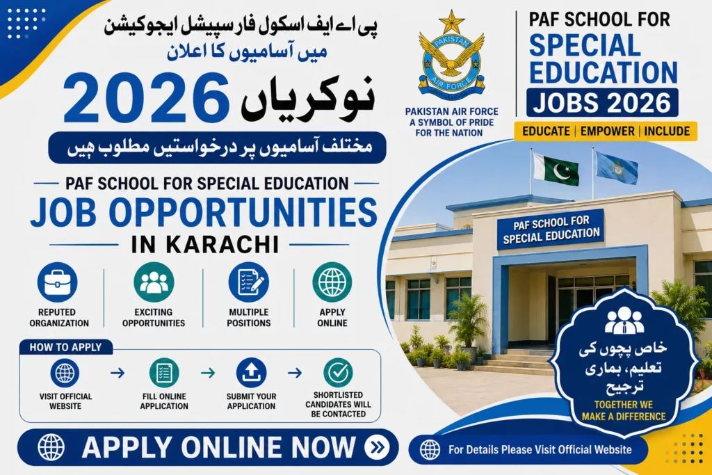 PAF School Jobs