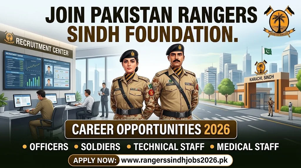 Pakistan Rangers Sindh Foundation Jobs 2026