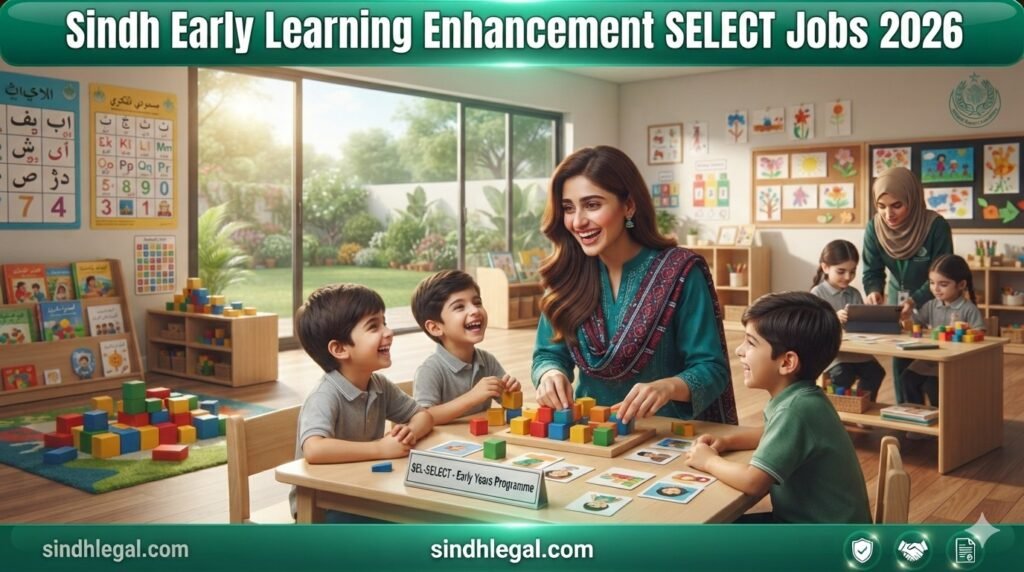 Sindh Early Learning Enhancement SELECT Jobs 2026