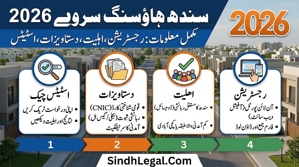 Sindh Housing Survey 2026 Registration Eligibility Documents And Status Check