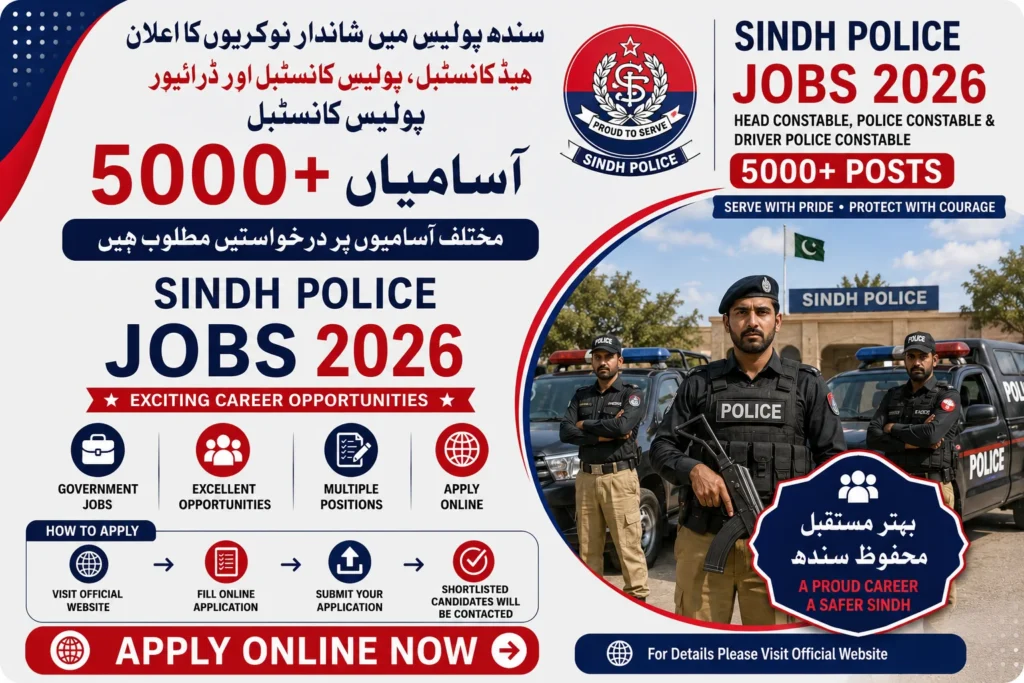 Sindh Police Jobs