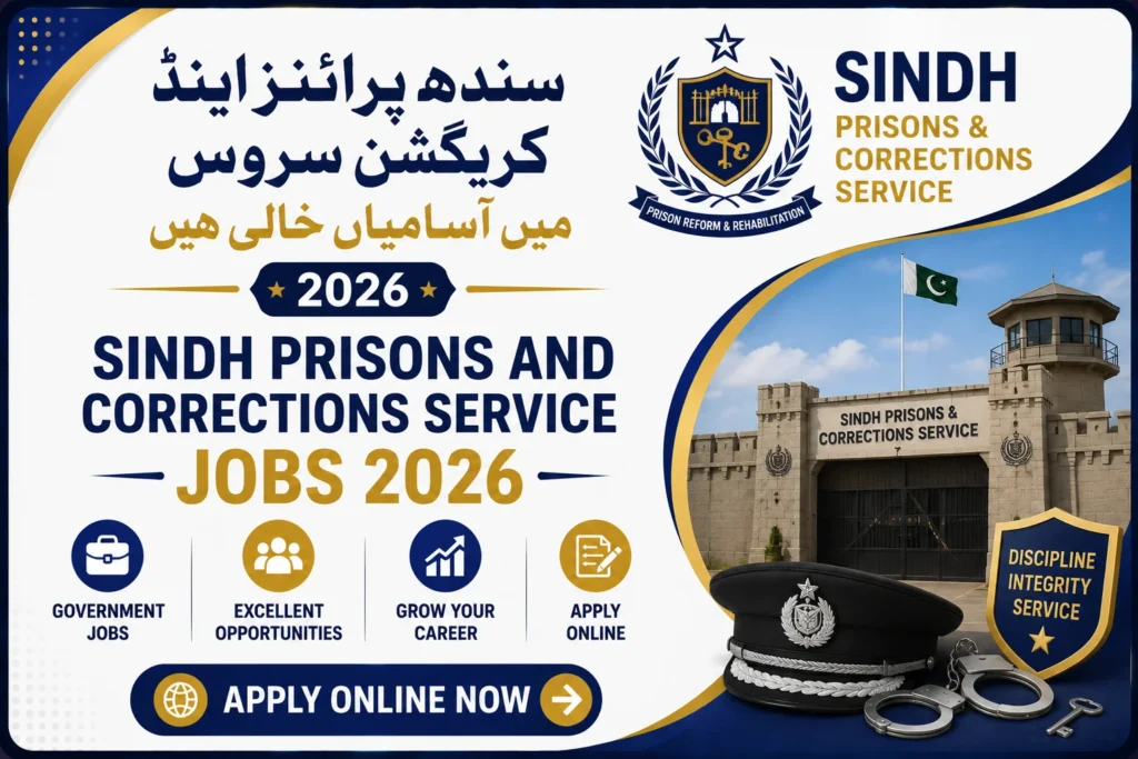 Sindh Prisons and Corrections Service Jobs