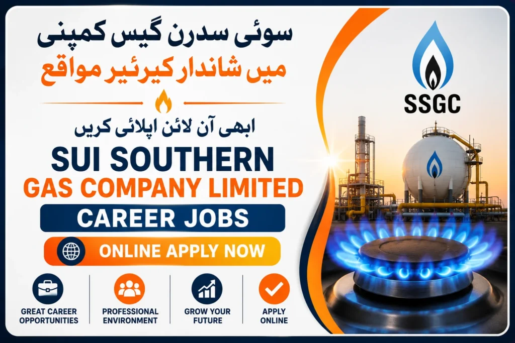 Sui Southern Gas Company Limited SSGC Vacancies