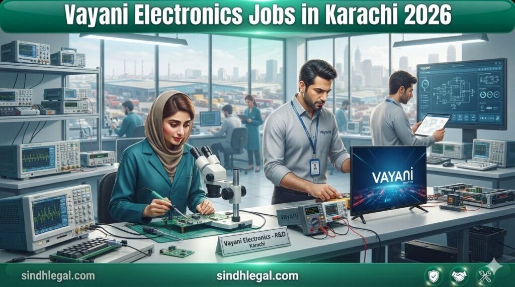 Vayani Electronics Jobs in Karachi 2026