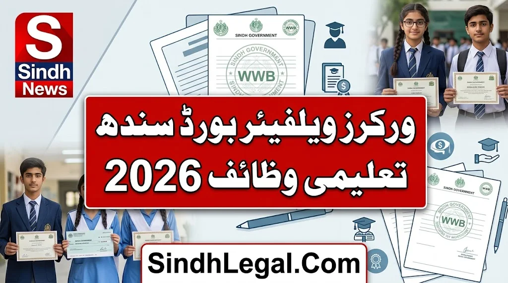 Workers Welfare Board Sindh Educational Grants 2026