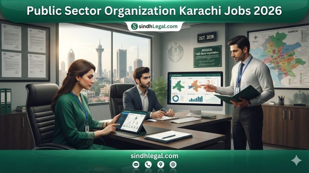 Public Sector Organization Karachi Jobs 2026