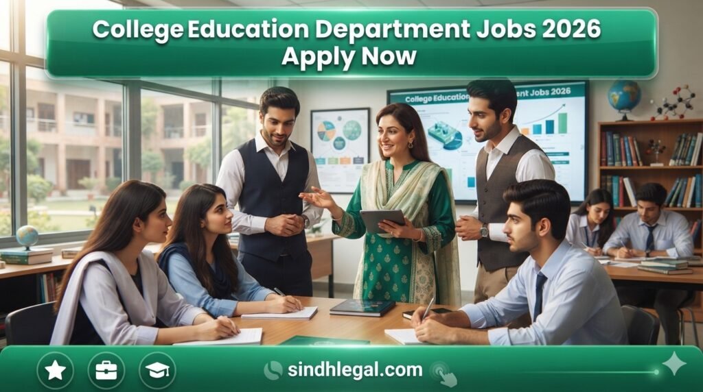 College Education Department Jobs 2026 Apply Now
