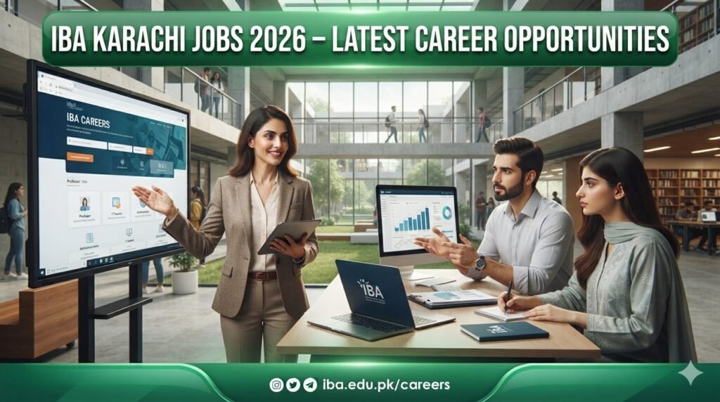 IBA Karachi Jobs 2026 – Latest Career Opportunities IBA Karachi Jobs 2026 have been announced for qualified, dynamic and result-oriented professionals looking to build their careers at the Institute of Business Administration (IBA), Karachi. The latest advertisement announces multiple positions in areas including management, internal audit, finance, business development, research, marketing, communications, grants administration and entrepreneurship. The opportunities are suitable for candidates with Bachelor’s and Master’s degrees who have relevant qualifications and professional experience. Interested applicants are encouraged to review the eligibility requirements carefully and submit their applications before the closing date. Latest IBA Karachi Jobs 2026 The current recruitment drive includes a range of professional and managerial positions. According to the advertisement, the available positions include: Manager – Internal Audit Assistant Manager – Business Development – CEE Senior Executive – Finance – CEDIR Executive – Research & Grants Administration – CEDIR Executive – Startup Community – CEDIR Executive – Department of Marketing – SBS Executive – Business Development & Outreach – CEDIR Project Based Coordinator – Marketing & Communications Coordinator – Marketing & Communications These positions provide opportunities for professionals interested in finance, auditing, research, marketing, communications, business development and administrative functions. Eligibility Criteria Candidates applying for these positions should meet the educational and professional requirements specified for the relevant vacancy. The advertised positions generally require Bachelor’s or Master’s qualifications from recognized institutions, along with relevant experience where applicable. Applicants should carefully check the detailed job descriptions and eligibility criteria before submitting an application. Candidates whose qualifications and experience match the requirements are encouraged to apply. Relevant skills may include professional communication, financial management, research, marketing, business development, project coordination, internal auditing and organizational management, depending on the position. IBA Karachi Management Jobs 2026 The IBA Karachi management jobs 2026 provide opportunities for professionals who want to work in a challenging academic and professional environment. Management-related positions such as Manager – Internal Audit and Assistant Manager – Business Development require candidates who can contribute effectively to institutional operations and organizational growth. Professionals with experience in auditing, business development, finance, marketing and administration can explore the advertised vacancies according to their qualifications and career background. Finance, Audit and Business Development Opportunities Candidates with a background in finance and accounting can consider positions such as Senior Executive – Finance. Those with auditing experience may be interested in the Manager – Internal Audit position. The recruitment also includes several opportunities related to business development and outreach. These roles can be suitable for candidates with strong interpersonal, analytical, communication and relationship-management skills. Business development professionals may be expected to support institutional initiatives, develop professional relationships and contribute to organizational objectives. Research, Marketing and Communications Positions IBA has also announced positions in research, grants administration, marketing and communications. These roles may appeal to candidates who have experience in research activities, content development, marketing campaigns, stakeholder engagement and project coordination. The Executive – Research & Grants Administration position is particularly relevant for candidates interested in research-related administrative work and grant activities. Meanwhile, marketing and communications positions can provide opportunities for professionals with creative, communication and coordination skills. How to Apply for IBA Karachi Jobs 2026 Interested candidates should apply according to the procedure mentioned in the official advertisement. Applicants are advised to visit the official IBA career portal and review the complete job descriptions, eligibility requirements and application instructions before submitting their applications. Candidates should ensure that their application information is accurate and complete. Relevant qualifications and experience should be clearly mentioned in the application or CV. Important Details Organization: Institute of Business Administration (IBA), Karachi Job Type: Full Time Location: Karachi, Sindh, Pakistan Education: Bachelor’s / Master’s Job Category: Management and professional positions Positions: Manager, Assistant Manager, Senior Executive, Executive and Coordinator Posted Date: 26 August 2026 Last Date to Apply: 10 September 2026 Application Method: Online Selection Process Candidates who meet the required eligibility criteria may be shortlisted for further recruitment stages. The selection process can include assessment, interviews and other evaluation methods according to the requirements of the respective position. Applicants should provide truthful and complete information because incomplete or inaccurate applications may affect their eligibility. Why Consider These Opportunities? Working at IBA Karachi can provide professionals with an opportunity to develop their careers in an established academic and professional environment. The advertised vacancies cover several functional areas, allowing candidates from different professional backgrounds to find positions relevant to their expertise. Professionals seeking career growth in finance, audit, research, marketing, communications, business development and management should consider these openings. Final Thoughts The latest IBA Karachi Jobs 2026 offer multiple career opportunities for qualified candidates in a variety of professional fields. With positions ranging from executive-level roles to managerial opportunities, eligible Bachelor’s and Master’s degree holders can apply according to their qualifications and experience. Interested candidates should not wait until the closing date. Review the complete advertisement, confirm your eligibility and submit your application through the prescribed online process before 10 September 2026.