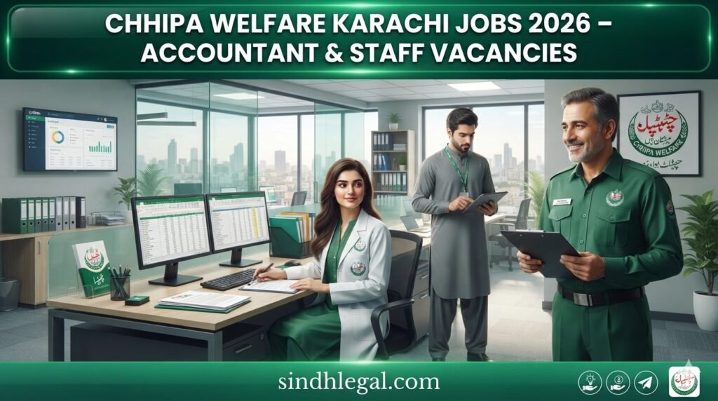 Chhipa Welfare Karachi Jobs 2026 – Accountant & Staff Vacancies