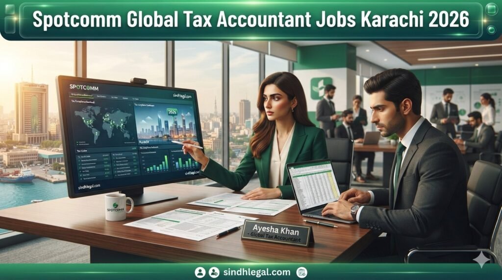Spotcomm Global Tax Accountant Jobs Karachi 2026