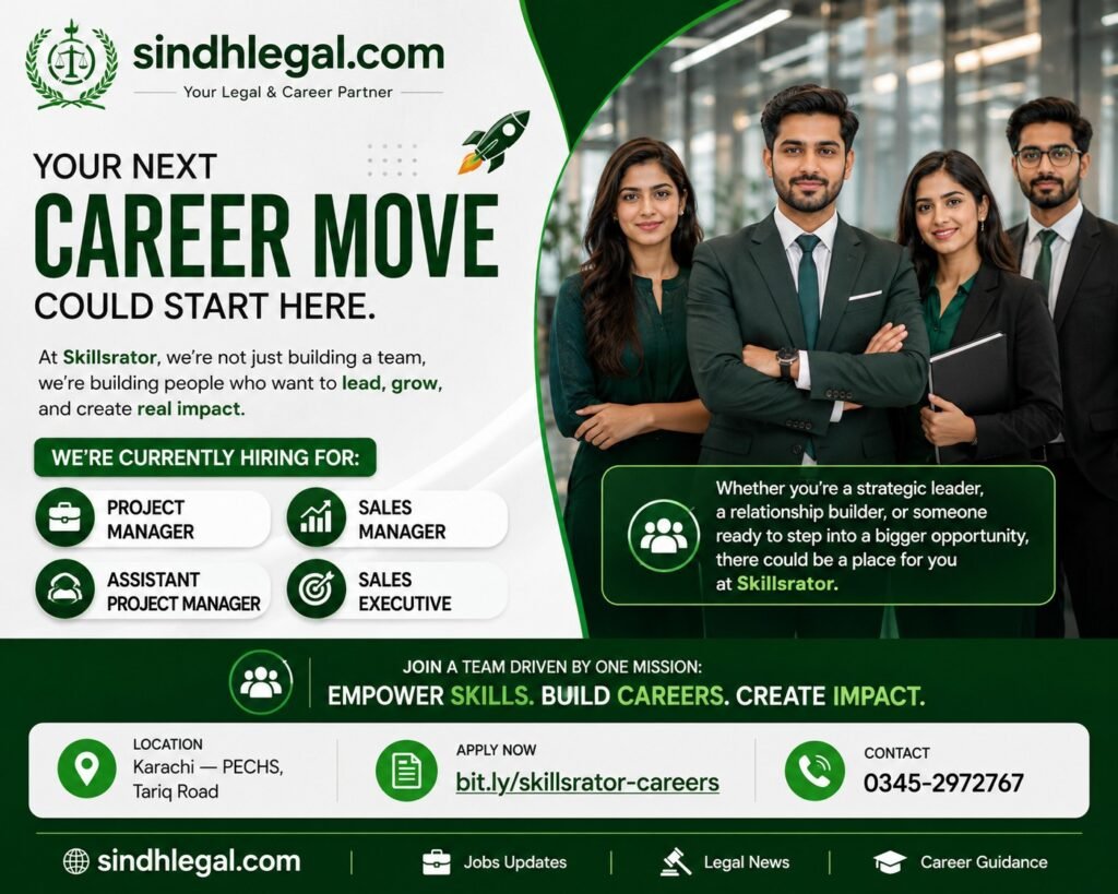 Skillsrator Jobs Karachi 2026