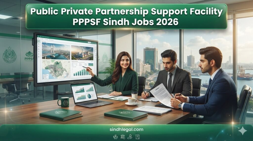 Public Private Partnership Support Facility PPPSF Sindh Jobs 2026