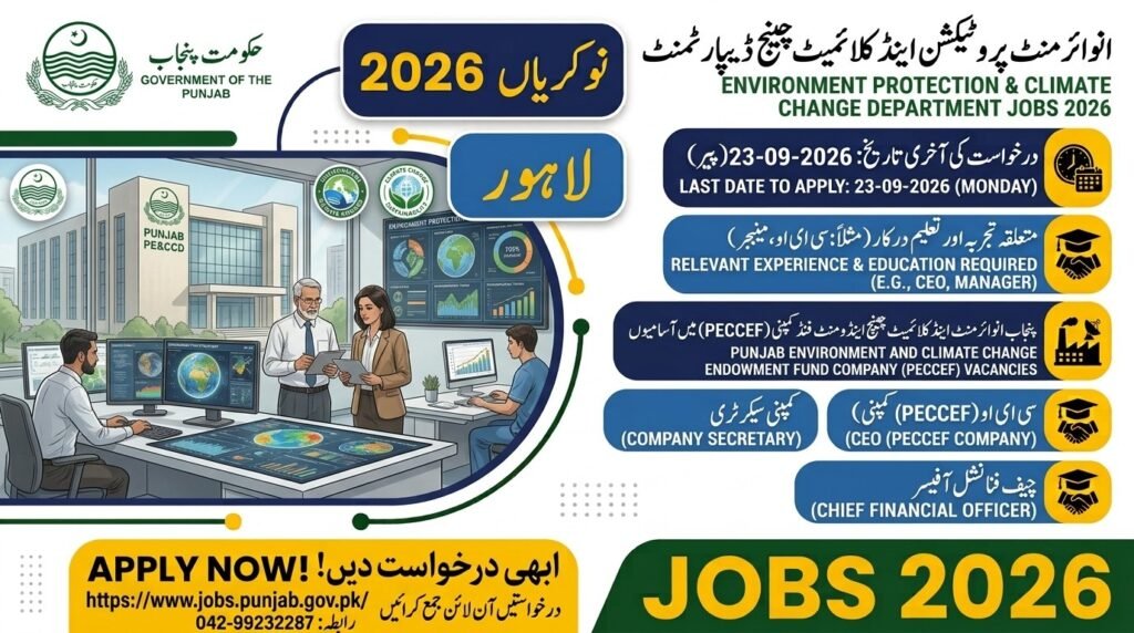 Environment Protection & Climate Change Department Jobs 2026