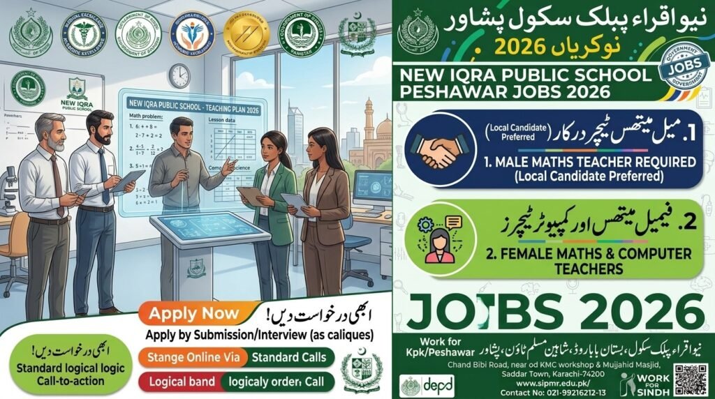 Iqra Public School Peshawar Jobs