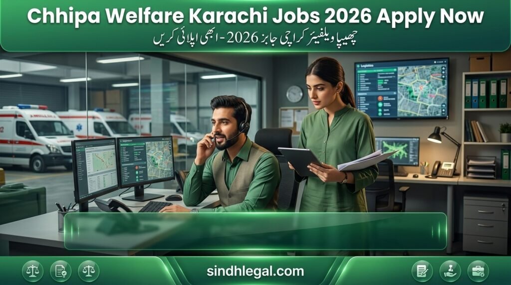 Chhipa Welfare Karachi Jobs 2026 Apply Now