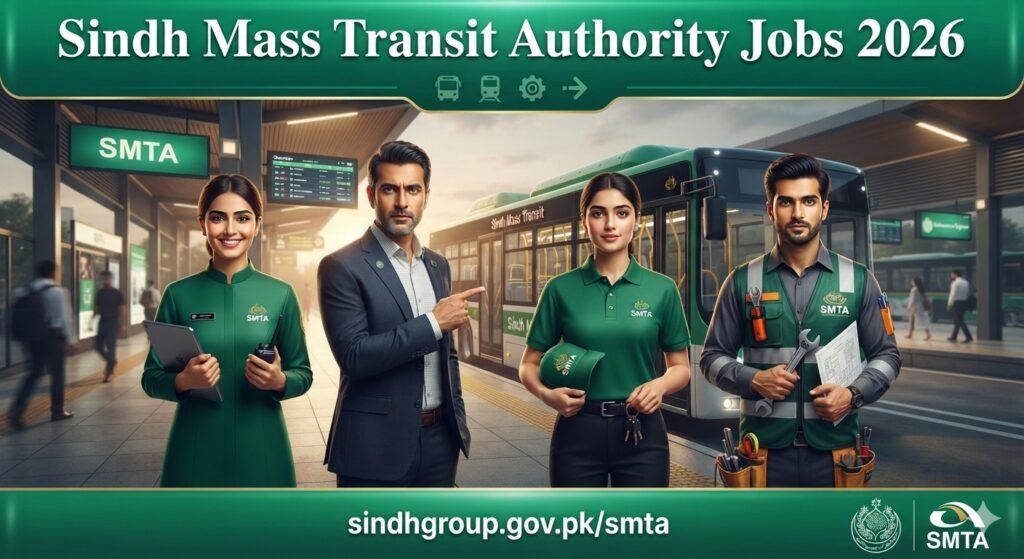 Sindh Mass Transit Authority Jobs 2026