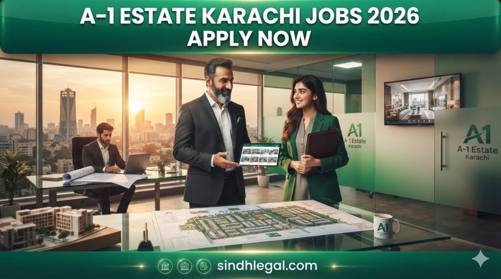 A-1 Estate Karachi Jobs 2026 Apply Now