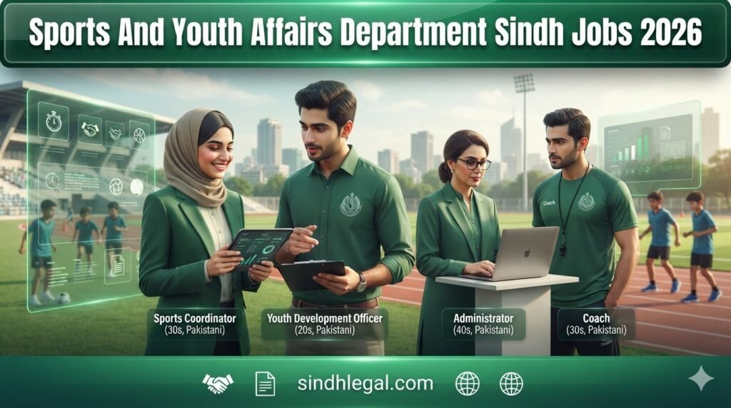 Sports And Youth Affairs Department Sindh Jobs 2026
