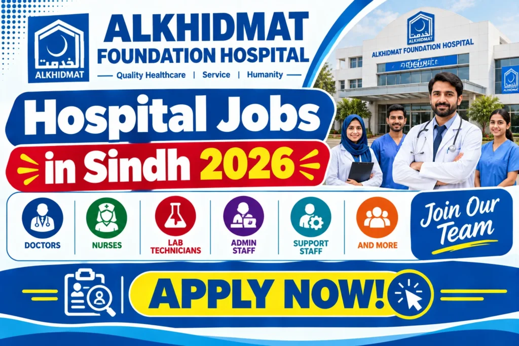 Alkhidmat Foundation Sindh Jobs