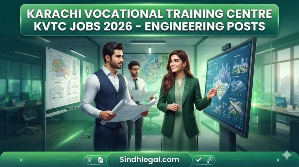 Karachi Vocational Training Centre KVTC Jobs 2026 – Engineering Posts