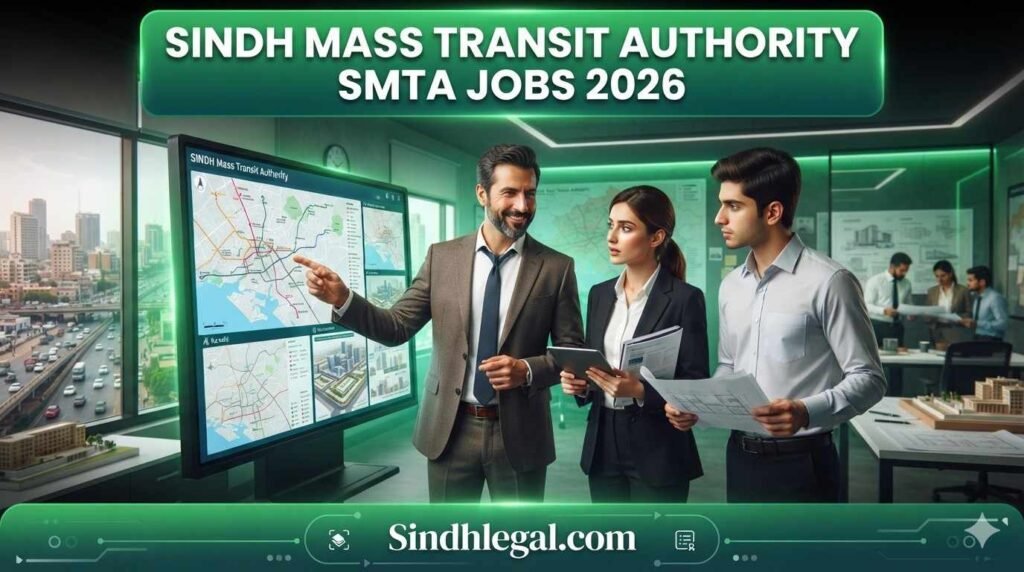 Sindh Mass Transit Authority SMTA Jobs 2026