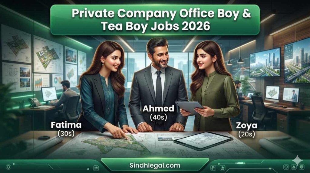 Private Company Office Boy & Tea Boy Jobs 2026