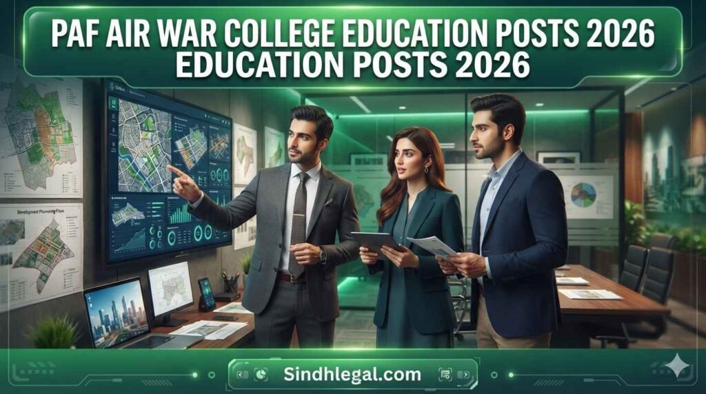 PAF Air War College Education Posts 2026